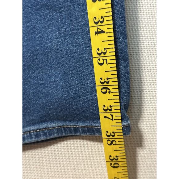 Express Jeans Womens 10R Ultimate Stretch Super Skinny Mid Rise Grunge Distress - Picture 9 of 12